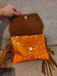 Image 8 of Barca Bag Burnt orange -cross body/waist /shoulder/clutch 