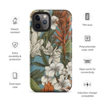 Image 5 of Colorful Botanical Plants Art Nouveau Tough Case for iPhone®