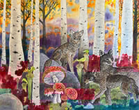 Image 1 of Red Wolves & Amanita Muscaria