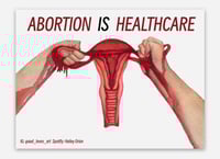 Image 2 of Abortion Saves Lives Sticker (3 styles)