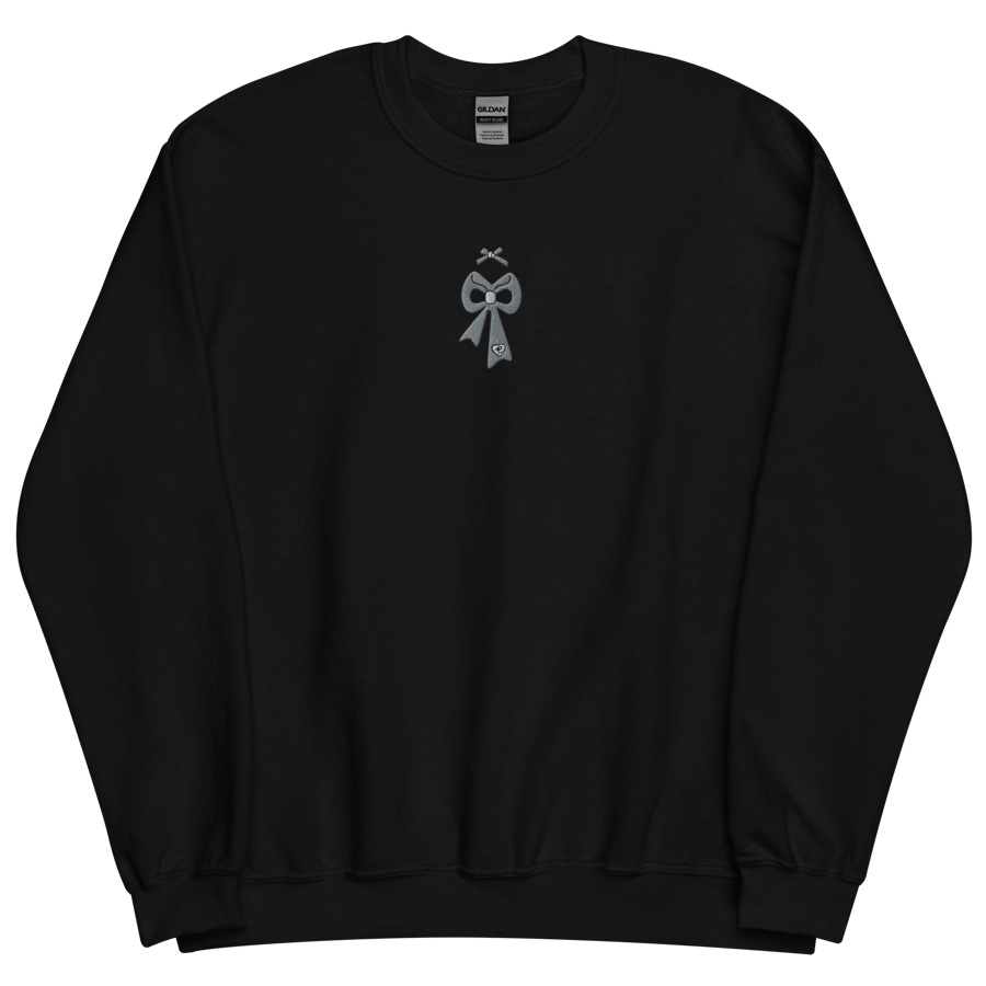 Image of Embroidered Bow Crewneck