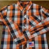 Image of Vivix Made In USA Plaid Shirt