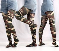Image 3 of CAMO TIGHTS