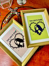 Image 2 of Love You To Death Framed Print