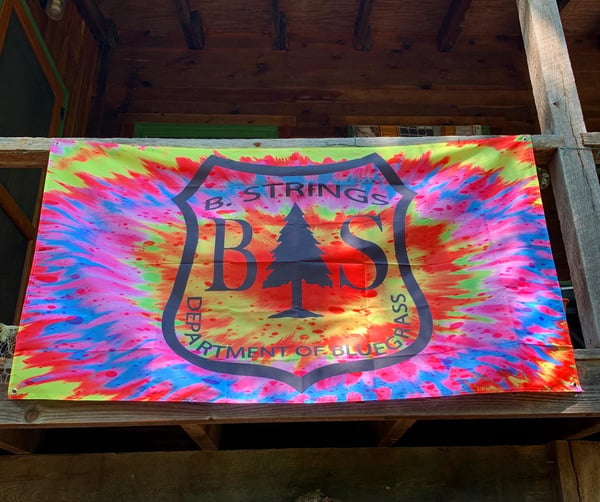 Image of JGD Tie dye Festy Flags