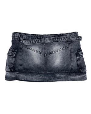 Image of K16CH1 - Flared Convertible Maxi Skirt