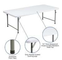 Image 2 of Kids plastic folding chairs 