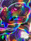 Holographic Dark Donnie Stickers 