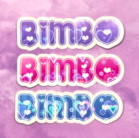 B1MBO Heart holo sticker 💗- 2 LEFT ‼️