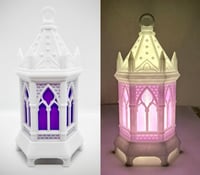 Purple - White Lantern / Nightlight