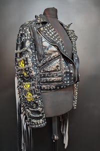 Image 13 of MACHINE HEAD I AM HELL BIKER JACKET 