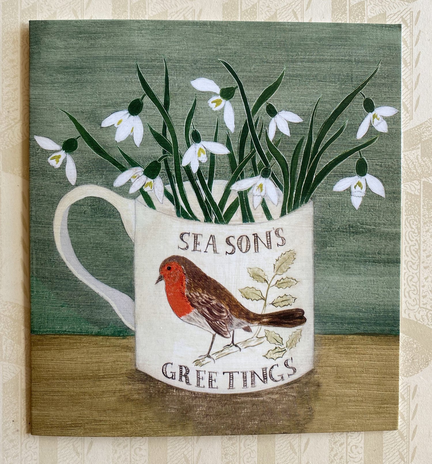 Image of Season’s Greetings card Robin