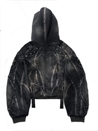 Image 2 of SS25 ‘Cave-r’ Denim Bomber Jacket 