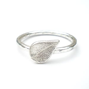 Image of Silver Leaf Ring