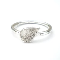 Image 1 of Silver Leaf Ring