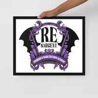 Image 5 of R.E. Sargent Logo Framed poster