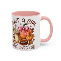 Image 8 of Just a girl who loves Fall Mug