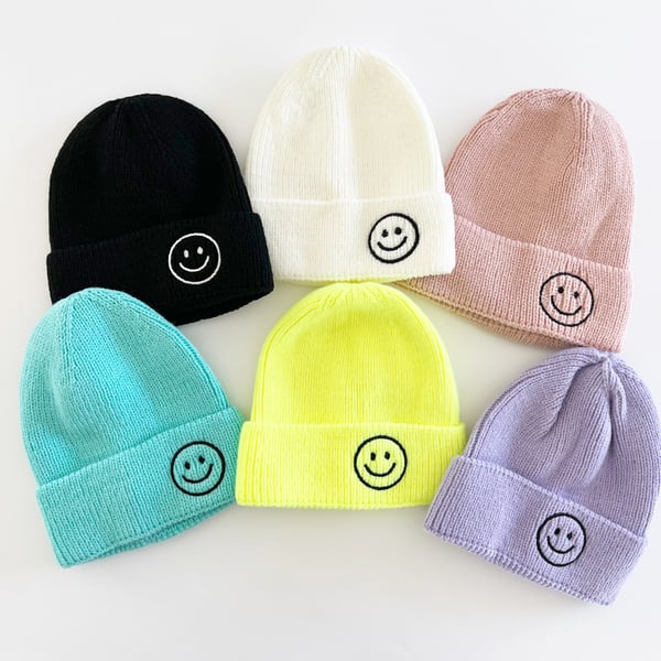 Image of Smiley Face Beanie 