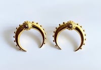Image 3 of Luna Claw Studs
