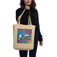 Image 2 of Paint Pelicans Eco Tote Bag