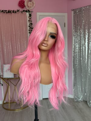 Image of Flamingo pink free part luxury (ready to ship) 