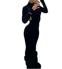 Image 6 of Long Sleeve One Piece Jumpsuit