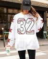 Custom Baseball Number Sweatshirts (Pick color)