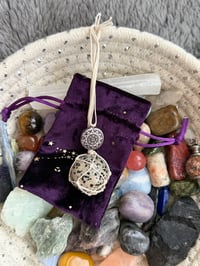 Image 1 of Dalmatian Sun Car Mirror Hanging 