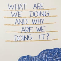 Image 3 of WHAT/WHY Print
