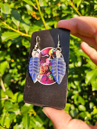 Image 4 of Cobalt Earing Set