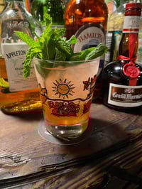 Image 5 of TIKI UNDERGROUND 15oz Full-Color Mai Tai Glass