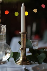 Image 1 of Kerzenständer, einflammig, Messing, mit Schiebefunktion, klein