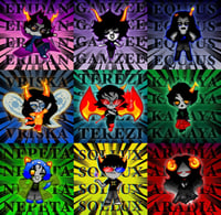 Image 1 of PREORDER HOMESTUCK 8x8 PRINTS