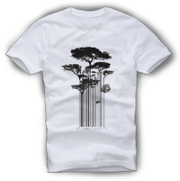 Banksy style Barcode Graphic T-Shirt