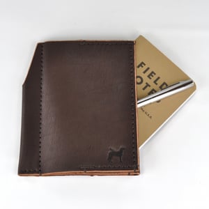 Image of Travel Wallet with Field Notes (Brown)