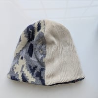 Image 4 of Upcycled Reversible Beanie Cotton Blend 15