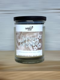 Image 2 of Spun Cotton Soy Wax Candle