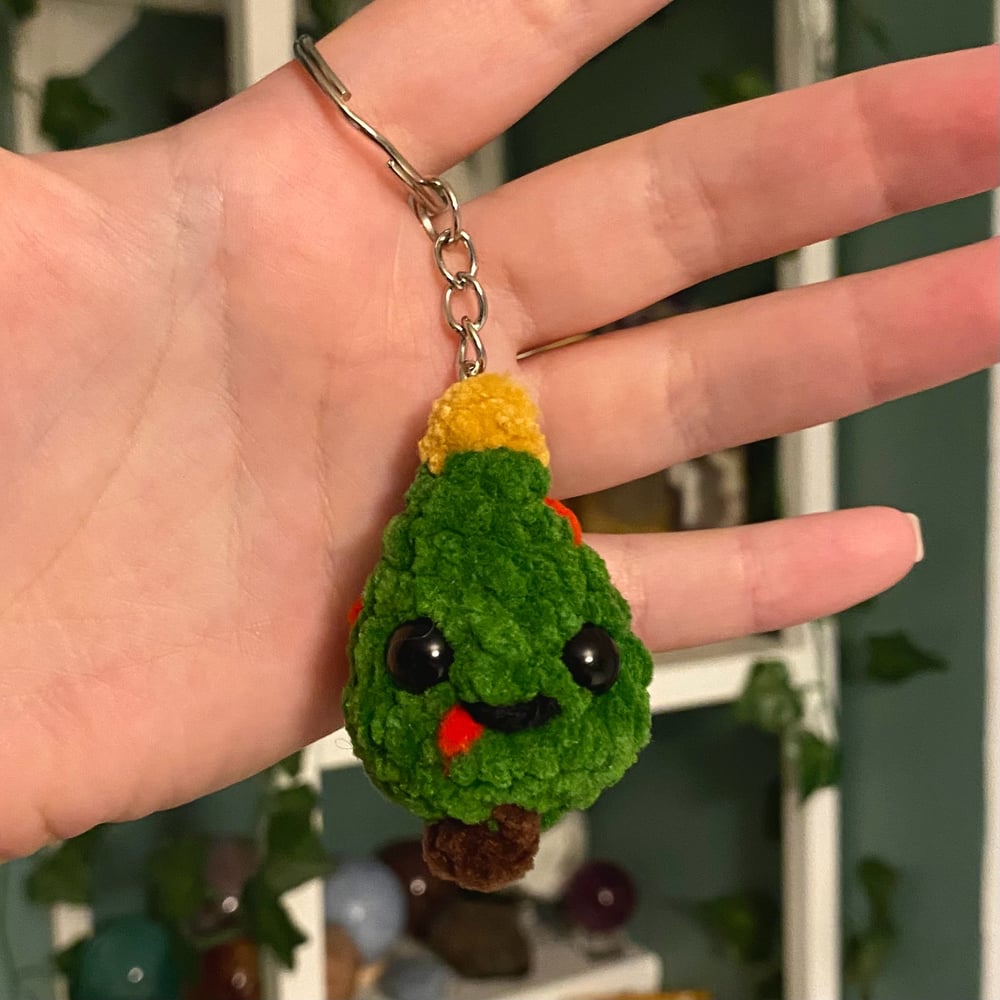 Image of Mini Xmas Tree Keyring/Hanging Ornament