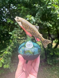 Image 2 of Trout Water Vase 
