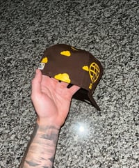 Image 3 of PARTLY YELLOW SAN DIEGO PADRES CUSTOM FITTED CAP