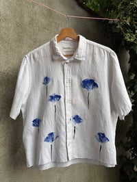 Image 3 of Blue poppies - M boxy