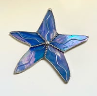 Image 4 of Stained Glass Iridescent Starfish