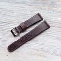 20mm Chevre Strap In Eggplant