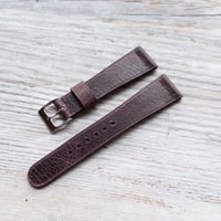 Image 3 of 20mm Chevre Strap In Eggplant