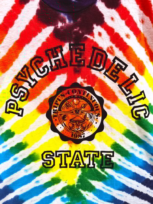 1987 Psychedelic State Lot T-Shirt - Size L (slim)