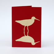 Image of Redshank card
