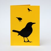 Image of Blackbird card