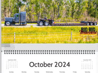 Image 5 of 2024 Big Rig Boulevard Calendar 