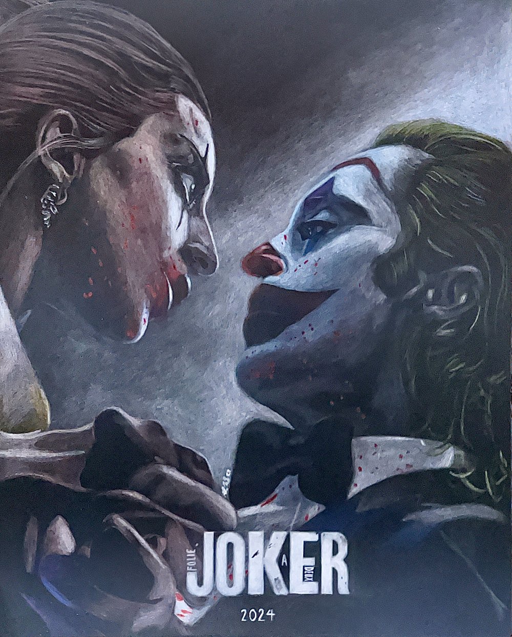 Image of “Get ready for the judgement day.” JOKER: FOLIE A DEUX Art Print