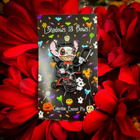 Image 1 of Saw Stitch Enamel Pin